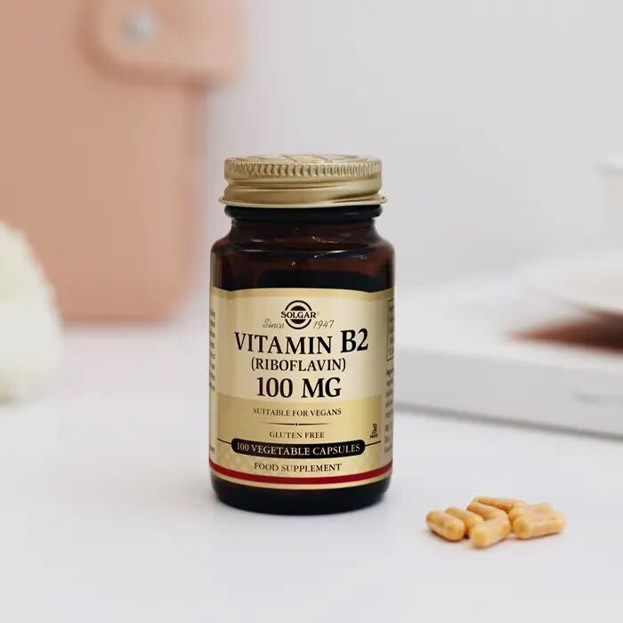 Solgar Vitamin B2 Riboflavin 100 mg 100 Tablet