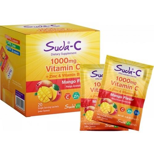 Suda Vitamin - SUDA VITAMIN-C MANGO 20 Şase