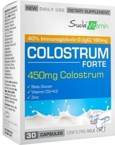 Suda Vitamin Colostrum Forte 60 Kapsül