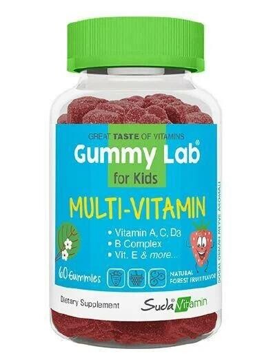 Suda Vitamin Gummy Multivitamin Cocuk 60 gummies