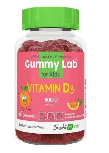 Suda Vitamin Vitamin D3 Cocuklar Icin 60 Gummies