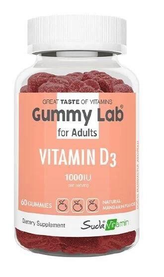 Suda Vitamin - Suda Vitamin Vitamin D3 Yetiskinler Icin 60 gummy