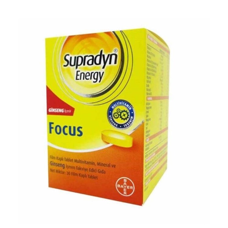 Supradyn - Supradyn Energy Focus 30 Tablet