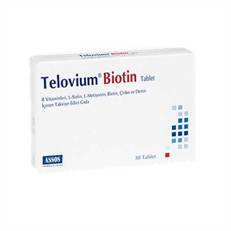 Assos - Telovium Biotin 30 Tablet
