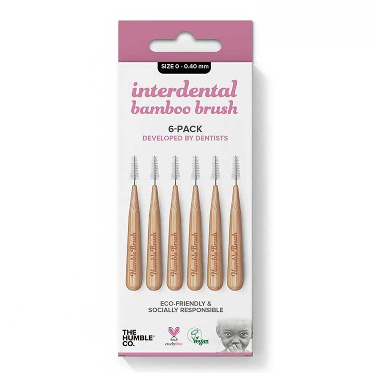 The Humble Co. - The Humble Co Interdental Bamboo Brush 6-Pack 0 - 
