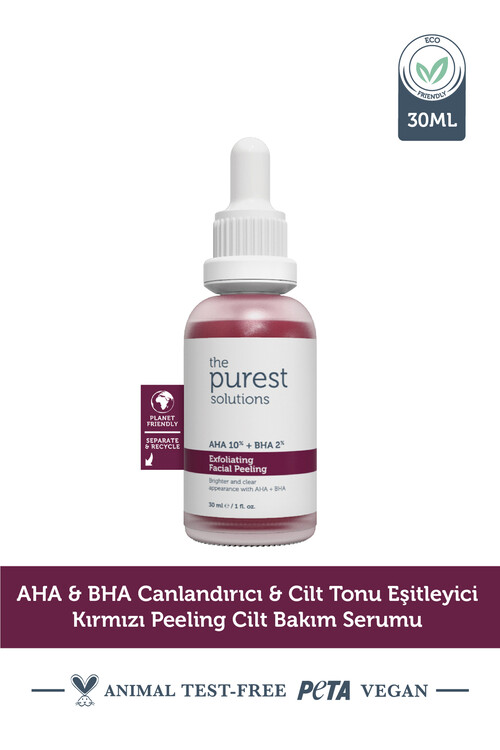 The Purest Solutions Aha & Bha Serum 30ml