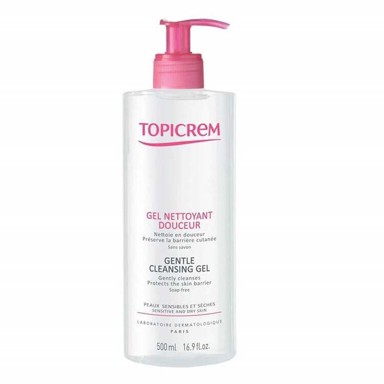 Topicrem Gentle Cleansing Gel Body & Hair 500 ml, 