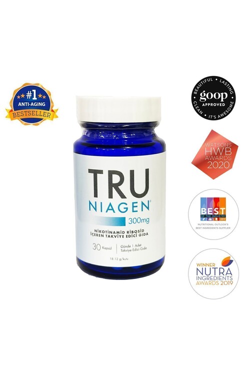 TRU NIAGEN - Truniagen 300 MG 30 Tablet Nikotinamid Ribosid