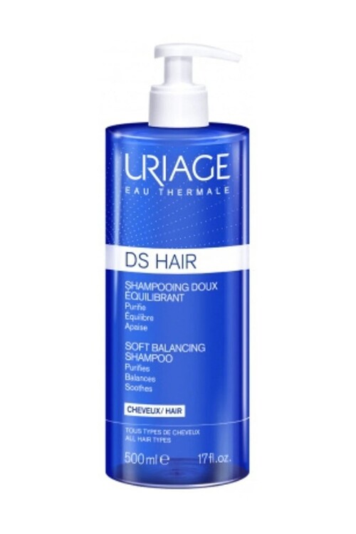 Uriage - Uriage Ds Hair Soft Balancing Shampoo 500 Ml Tüm C