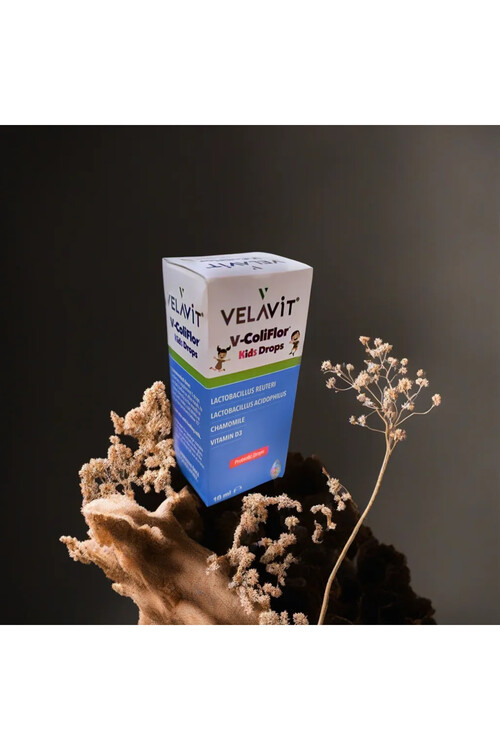 Velavit - Velavit V-ColiFlor Kids Drops Probiyotik Damla 10 