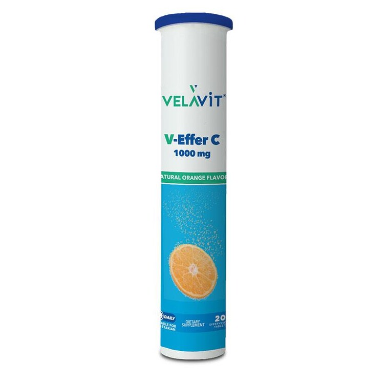 Velavit V-Effer C 1000 mg Takviye Edici Gıda 20 Ta