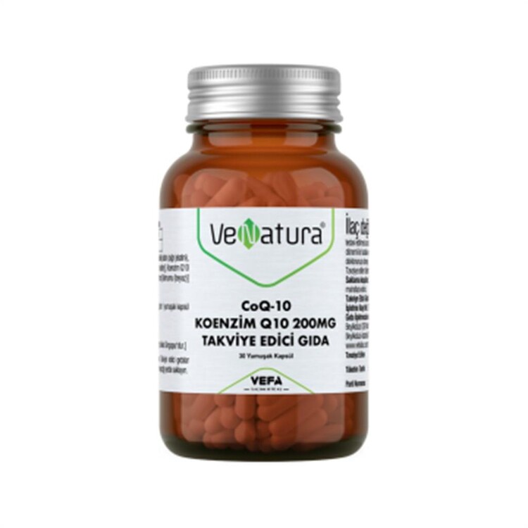 Venatura - Venatura CoQ-10 Koenzim Q10 200 mg Takviye Edici G