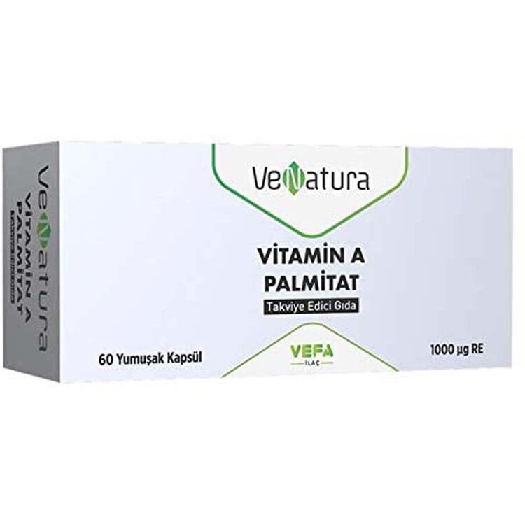 Venatura - Venatura Vitamin A Palmitat 60 Kapsül
