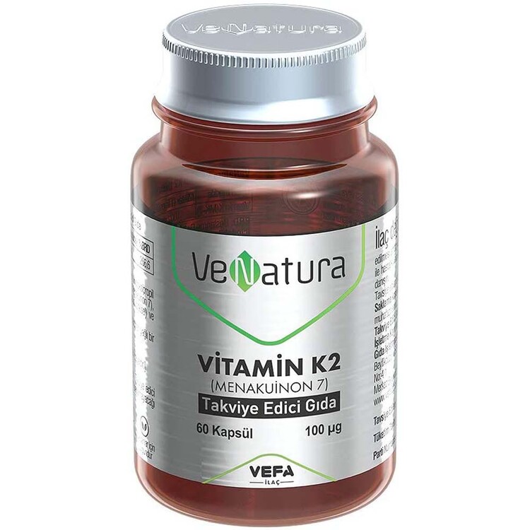 Venatura - Venatura Vitamin K2 100 mcg 60 Kapsül