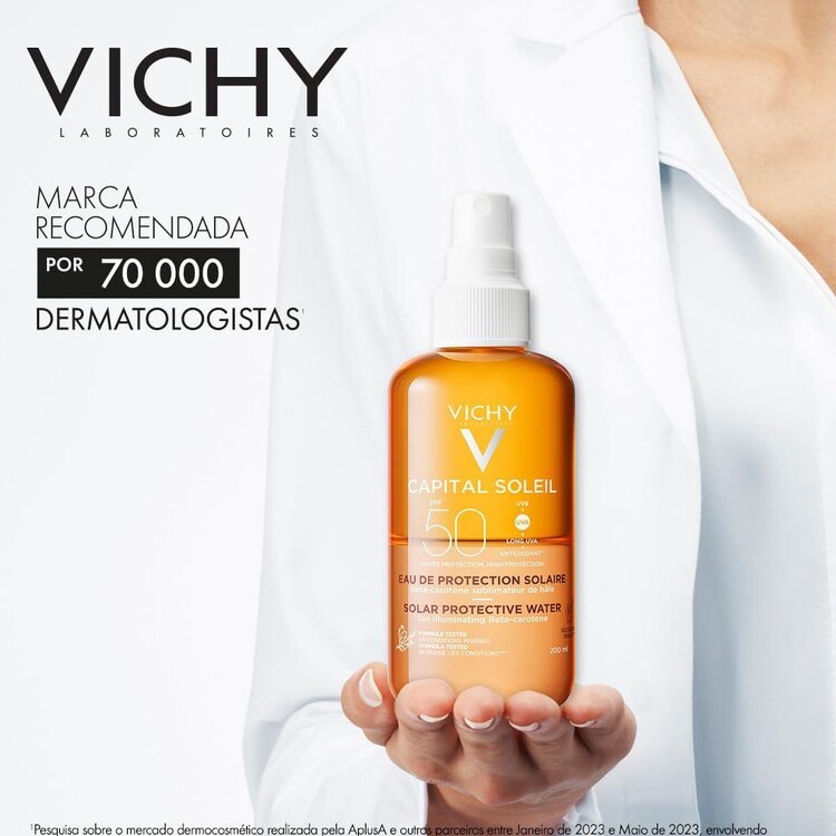 Vichy Capital Soleil Protective Water Spf50 200ml