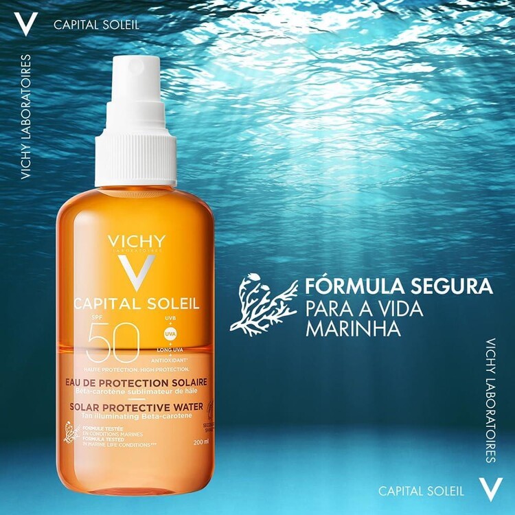 Vichy Capital Soleil Protective Water Spf50 200ml