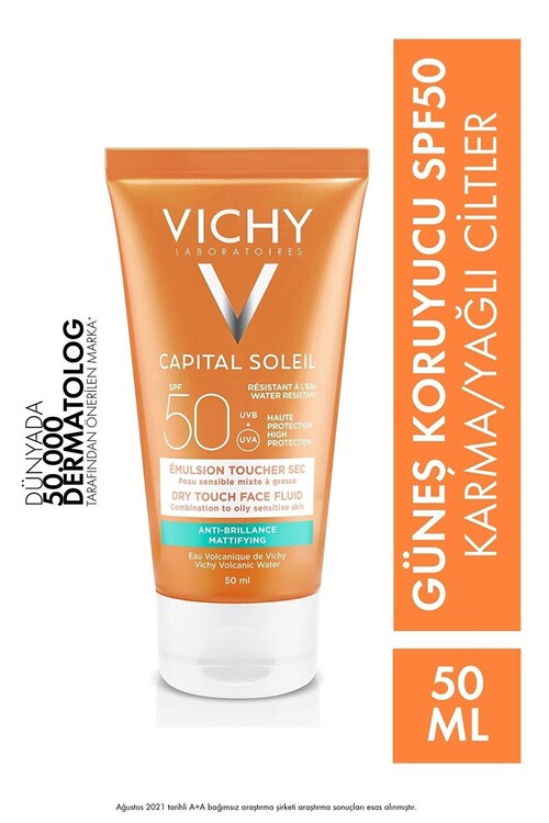 Vichy - Vichy Capital Soleil Spf 50 Güneş Koruyucu Emülsiy
