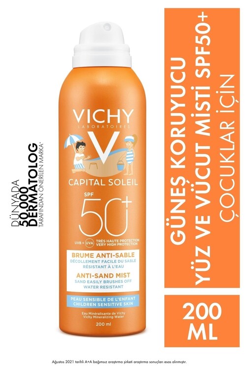 Vichy Capital Soleil SPF 50+ Çocuk Sprey 200ml
