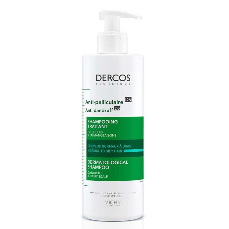 Vichy - Vichy Dercos Anti-Dandruff Kepek Karşıtı Şampuan 390 ml - Normal ve Yağlı Saçlar