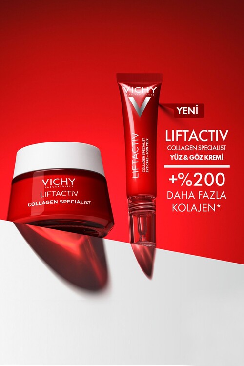 Vichy Liftactiv Collagen Specialist Yaşlanma Belirtilerine Karşı Göz Bakım Kremi 15 ml