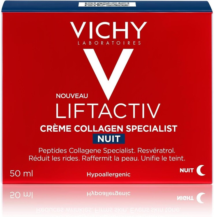 Vichy Liftactiv Collagen Specialist Yaşlanma Karşıtı Gece Bakım Kremi 50 ml