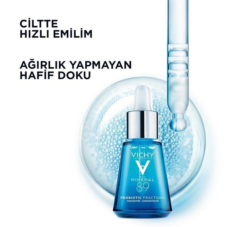 Vichy Mineral 89 Probiyotik Aydınlatıcı Yenileyici ve Onarıcı Serum – 30 ml