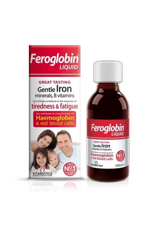Vitabiotics - Vitabiotics Feroglobin Liquid 200ml