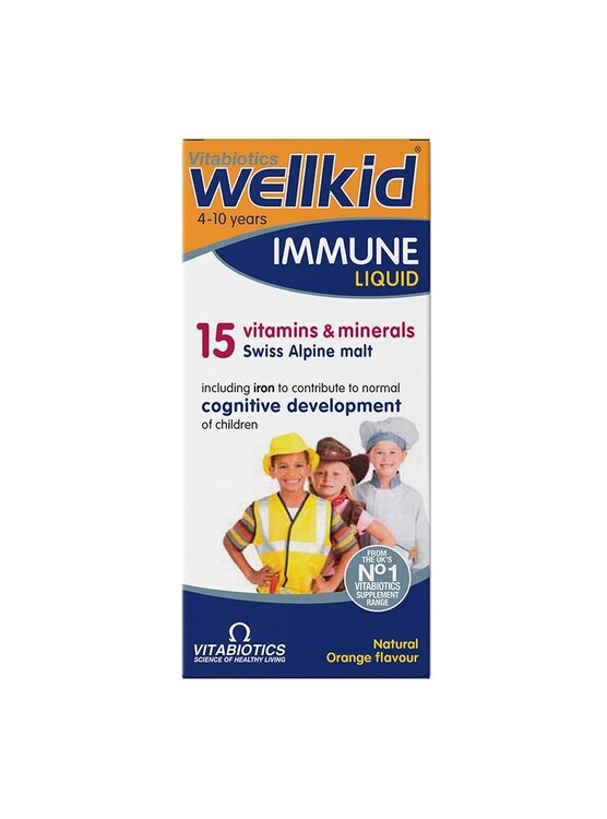 Vitabiotics - Vitabiotics Wellkid Immune Liquid Sıvı Takviye 150