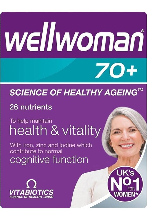 Vitabiotics - Vitabiotics Wellwoman 70+ 30 Tb.