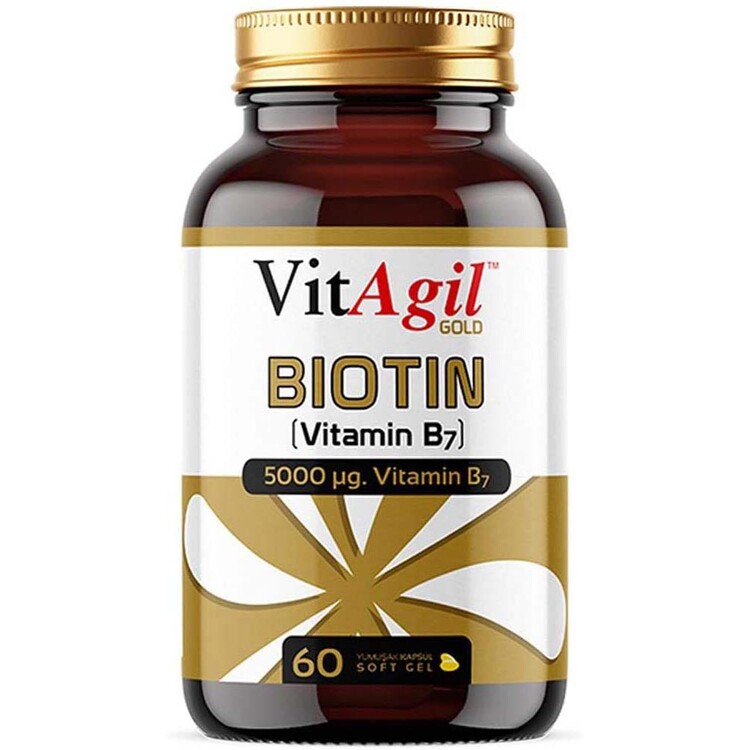 Vitagil Gold Biotin 60 Yumuşak Kapsül
