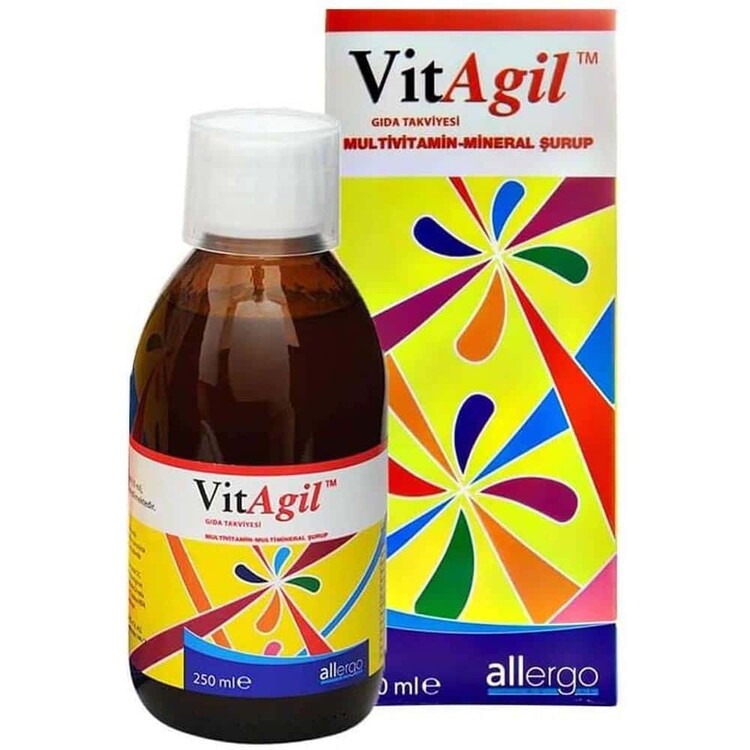 Allergo - Vitagil Multivitamin Mineral Şurup 250 ml