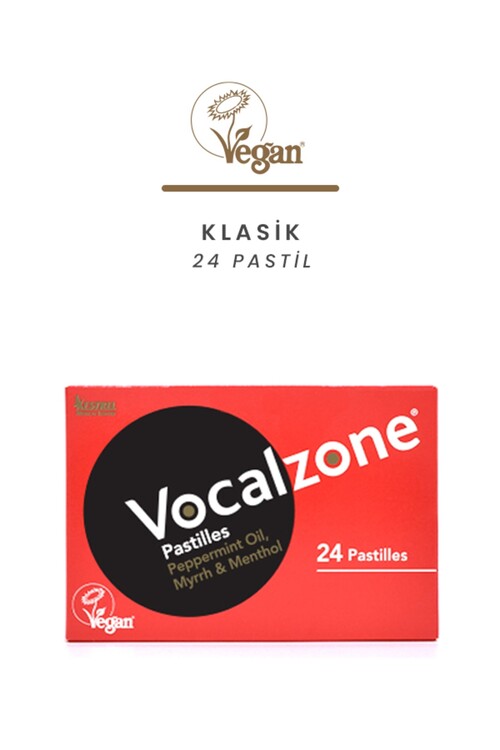 Vocalzone - Vocalzone Klasik 24 Pastil