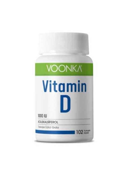 Voonka - Voonka 102 Kapsül D Vitamini 1000 Iu X2 Adet