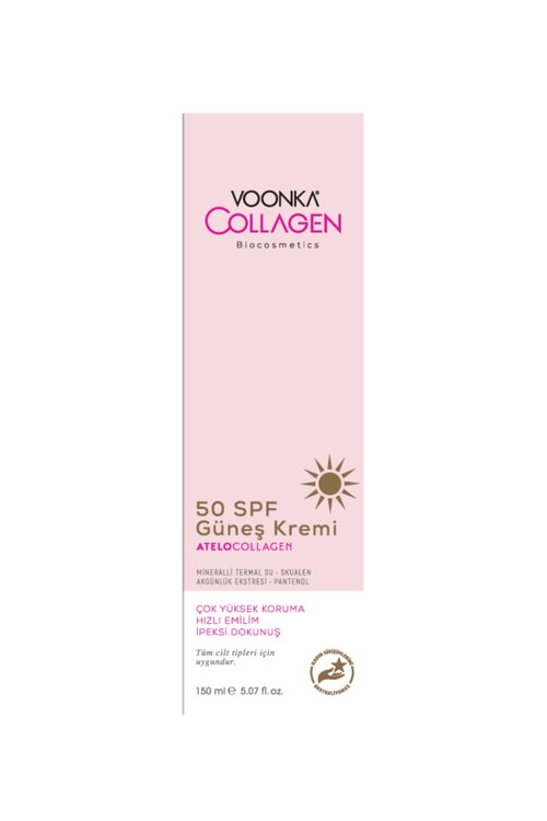 Voonka Collagen 50 Spf Güneş Kremi 150 Ml