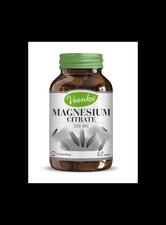 Voonka Magnesium Citrate 200 mg 62 Kapsül