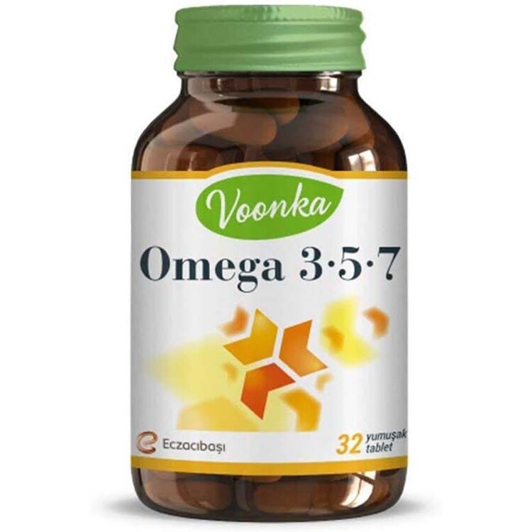 Voonka - Voonka Omega 3-5-7 32 Yumuşak Kapsül
