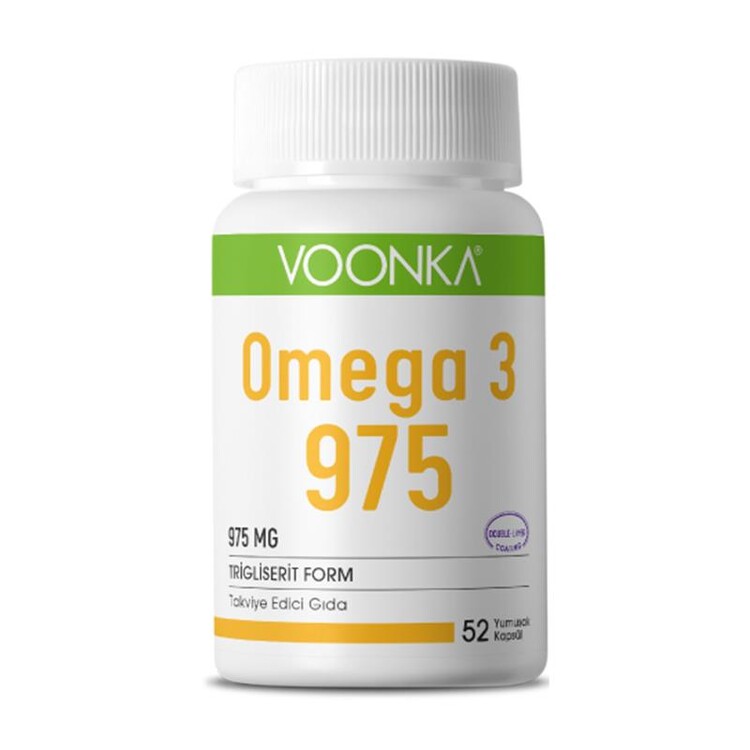 Voonka - Voonka Omega 3 975 Takviye Edici Gıda 52 Yumuşak K