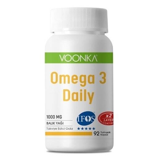 Voonka - Voonka Omega 3 Daily 92 Kapsül