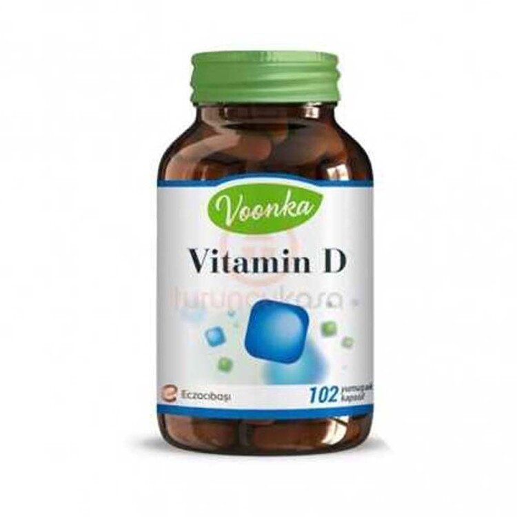 Voonka - Voonka Vitamin D 102 Yumuşak Kapsül