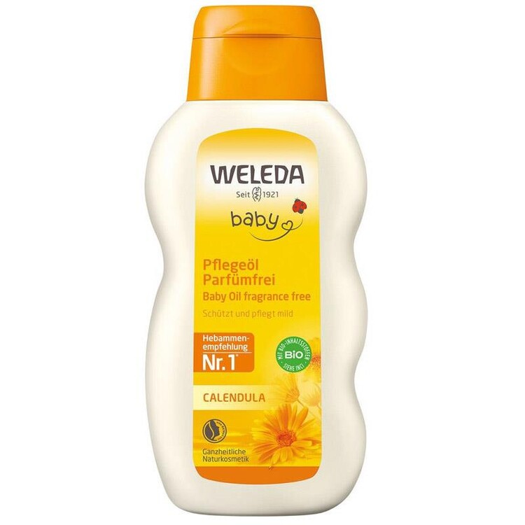 Weleda - Weleda Calendula Organik Parfümsüz Bebek Yağı 200 