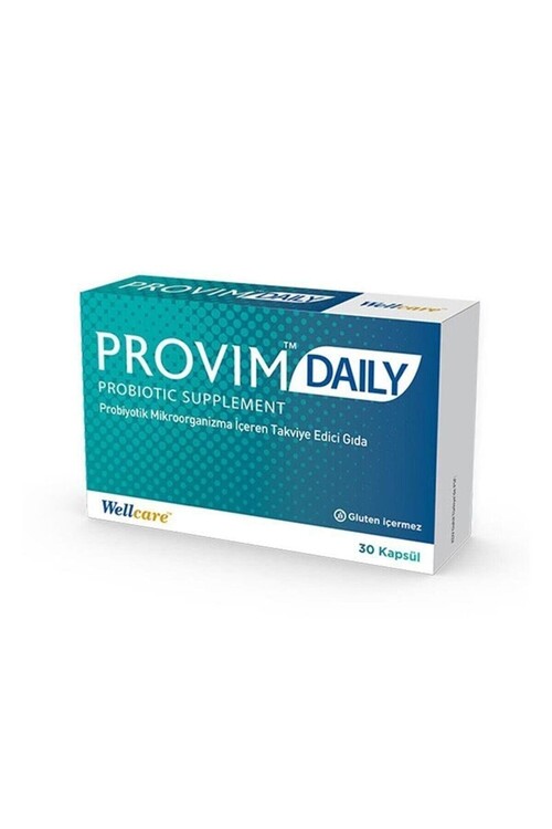 Wellcare - Wellcare Provim Daily 30 Kapsül Probiyotik