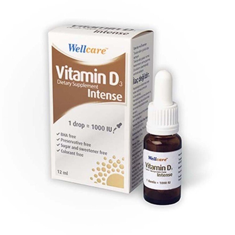 Wellcare - Wellcare Vitamin D3 Intense 1000 IU 12 ml