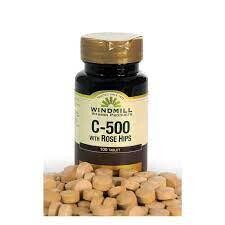 Windmill - Windmill Vitamins C-500 with Rose Hips 100 Tablet