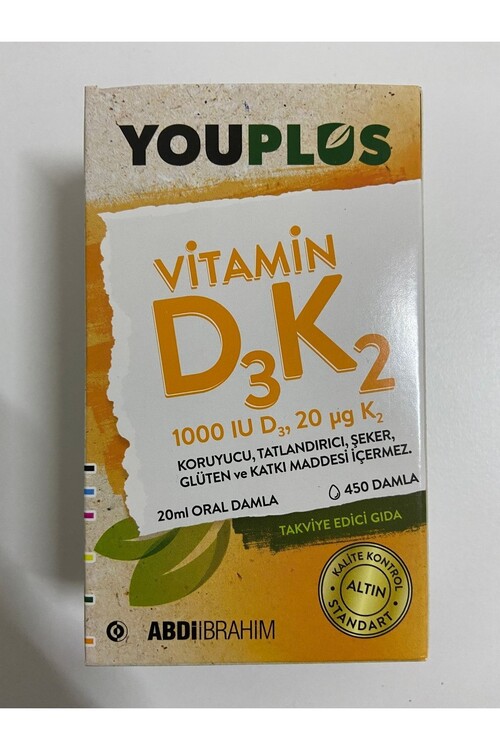 ABDİİBRAHİM - Youplus D3k2 1000 Iu 20 ml Damla 